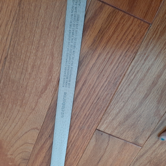 Sold on Depop Navy blue leather belt - Picture 5 of 9